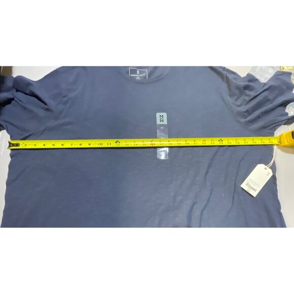 Mutual Weave 3XLT Mens Big and Tall Ombre Blue T-Shirt - Picture 5 of 9